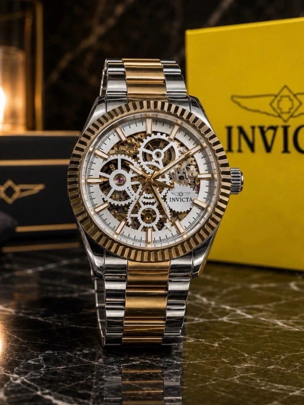 Invicta open skeleton